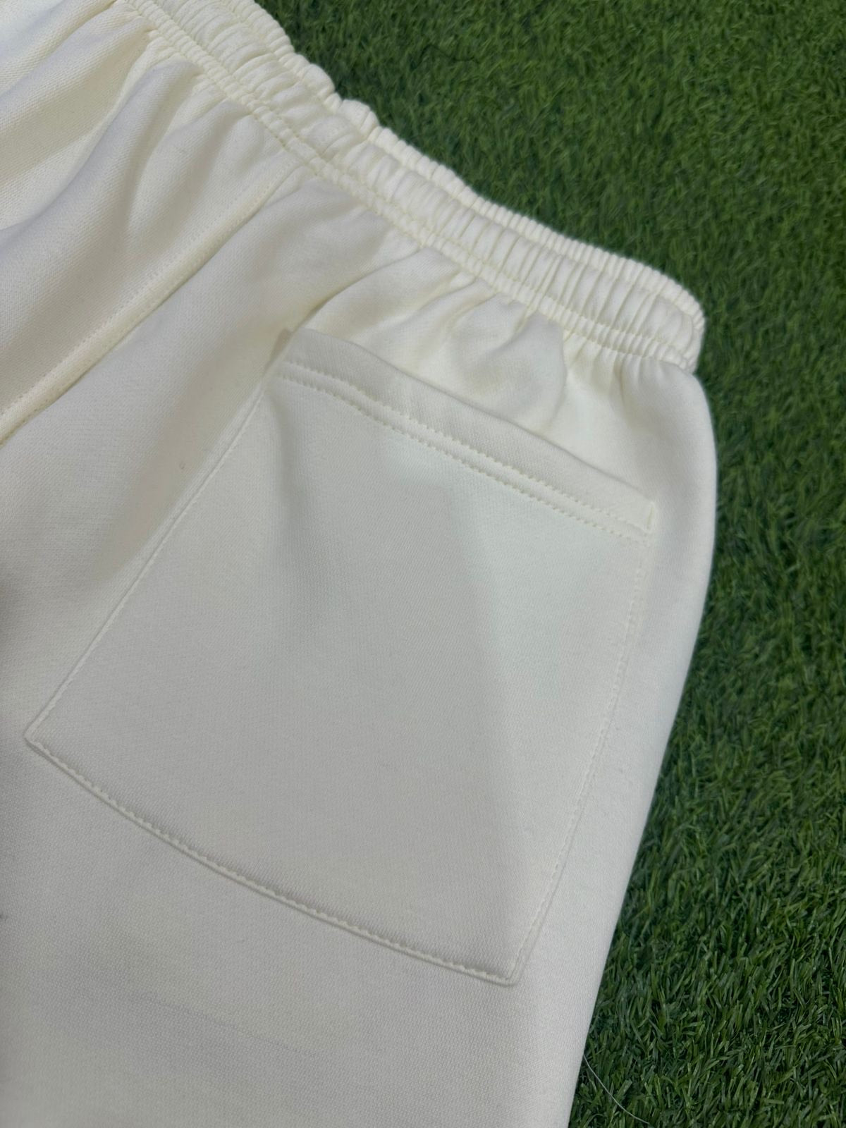 Entity's beige Classic Light Weighted Cotton Tracksuit Fleece & Bottoms